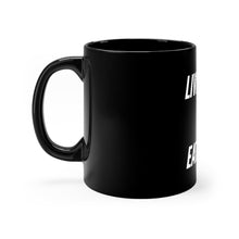 Load image into Gallery viewer, Livin&#39; Fast Black mug 11oz