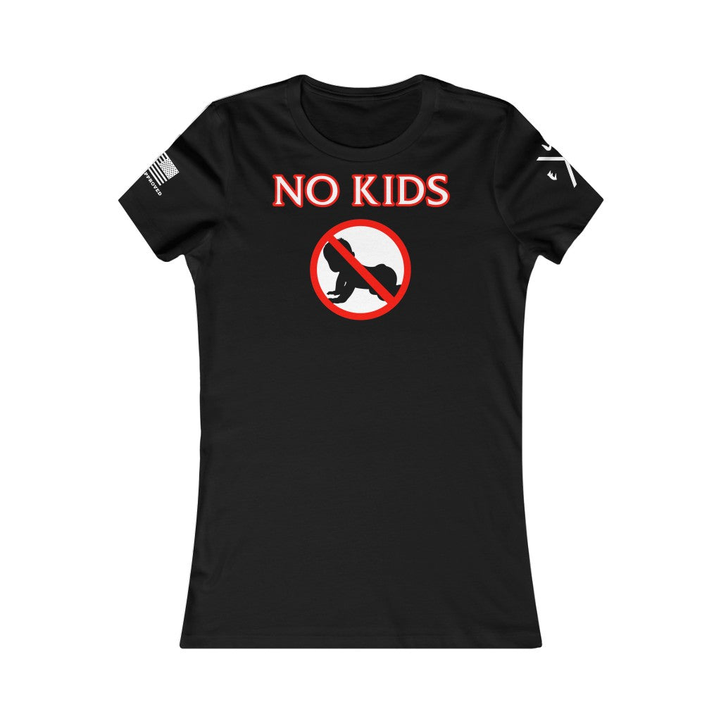 Women's No Kid's Tee