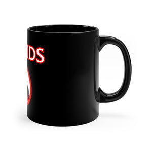 No Kids Black mug 11oz