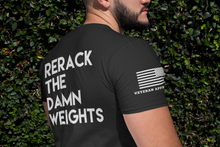 Load image into Gallery viewer, Gym Etiquette/Rerack the Weights Tee