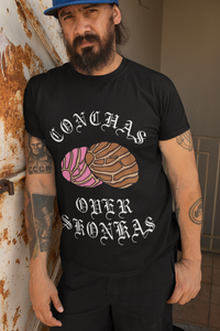 Conchas Over Skonkas (Black Tee)